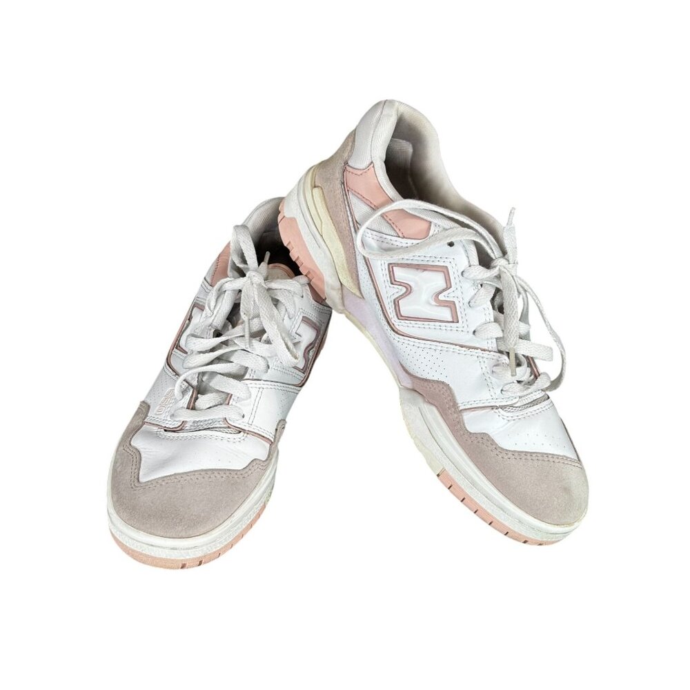 Unisex New Balance 650 Retro Sneakers Size 7M 8.8W US Pink/White